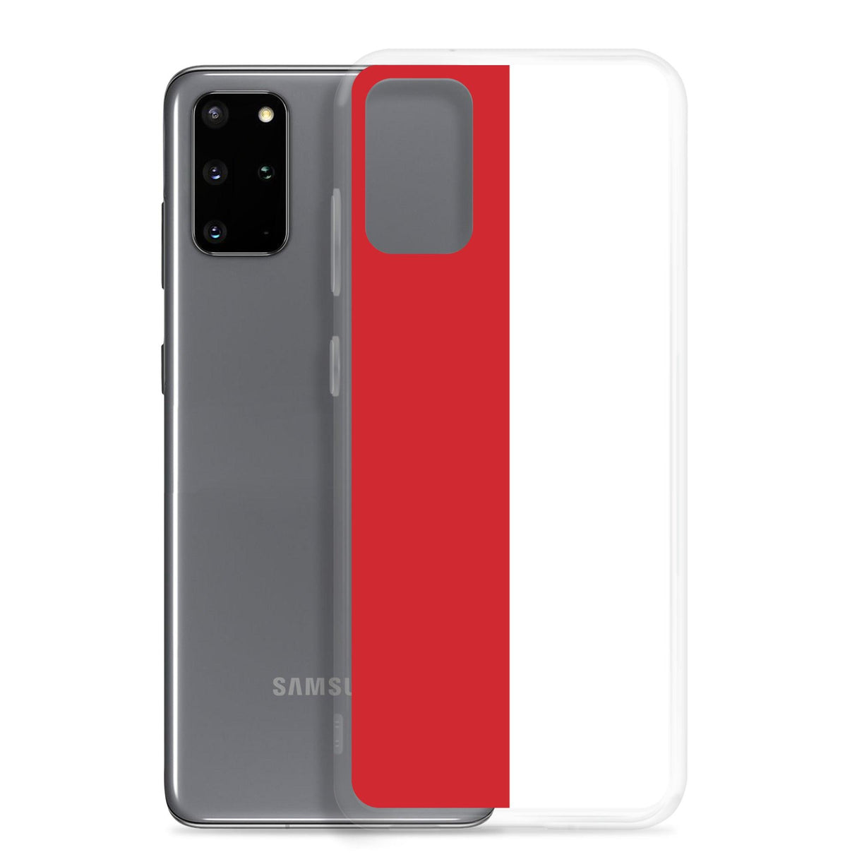 Coque Téléphone Drapeau de Monaco - Pixelforma