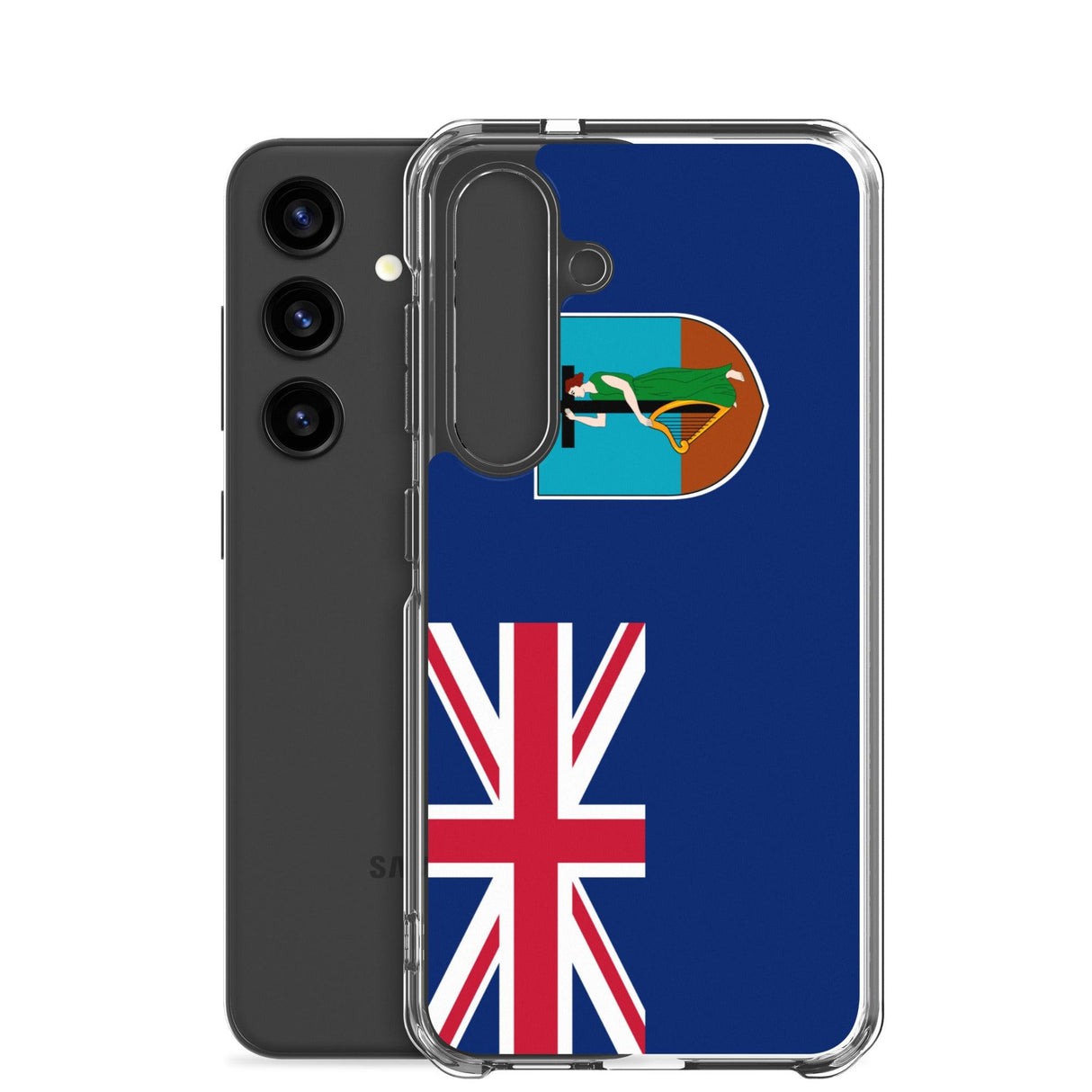 Coque Téléphone Drapeau de Montserrat - Pixelforma