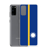 Coque Téléphone Drapeau de Nauru - Pixelforma