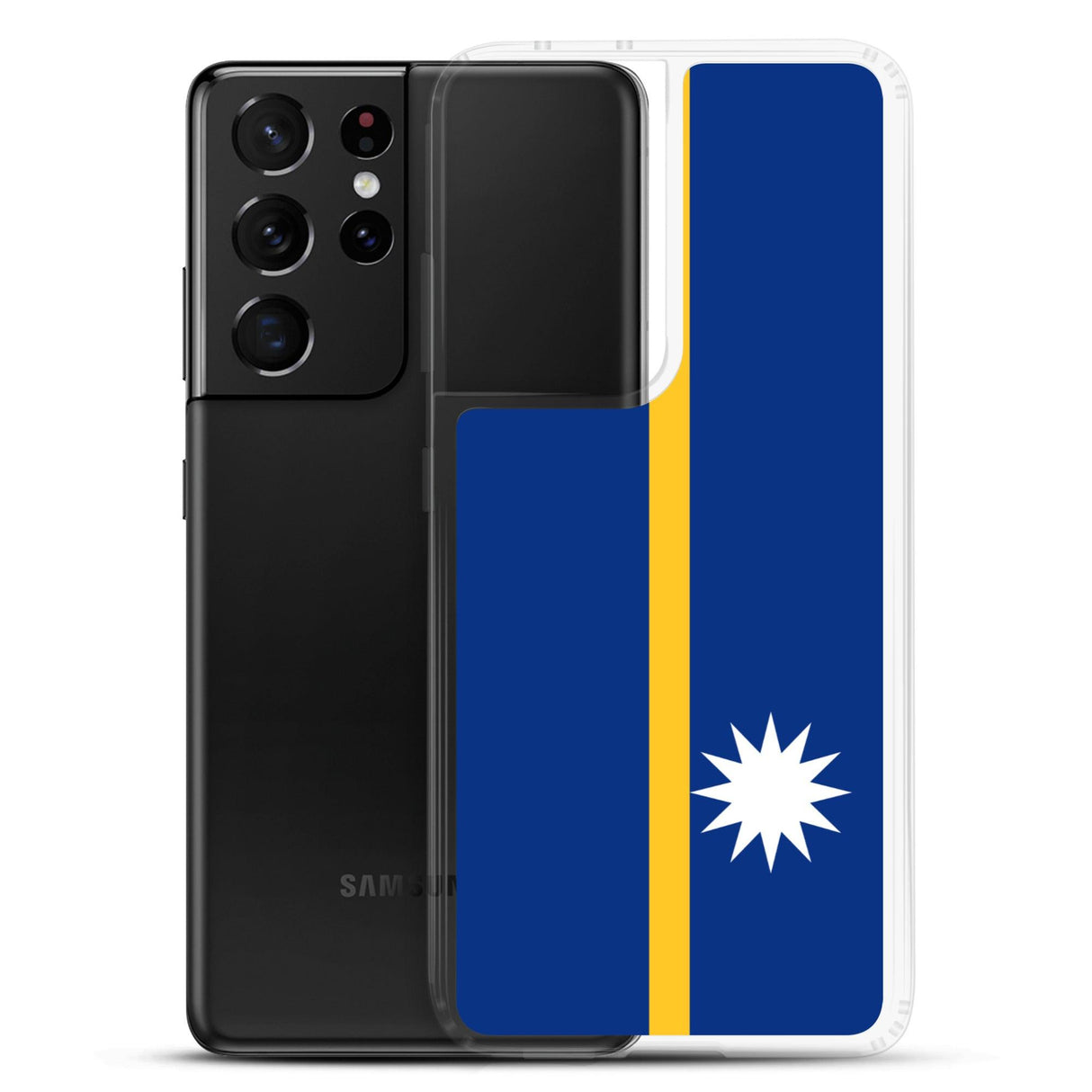 Coque Téléphone Drapeau de Nauru - Pixelforma 