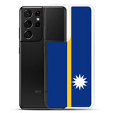 Coque Téléphone Drapeau de Nauru - Pixelforma