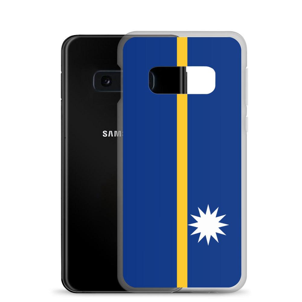 Coque Téléphone Drapeau de Nauru - Pixelforma