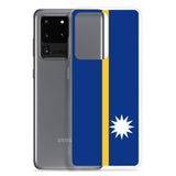 Coque Téléphone Drapeau de Nauru - Pixelforma