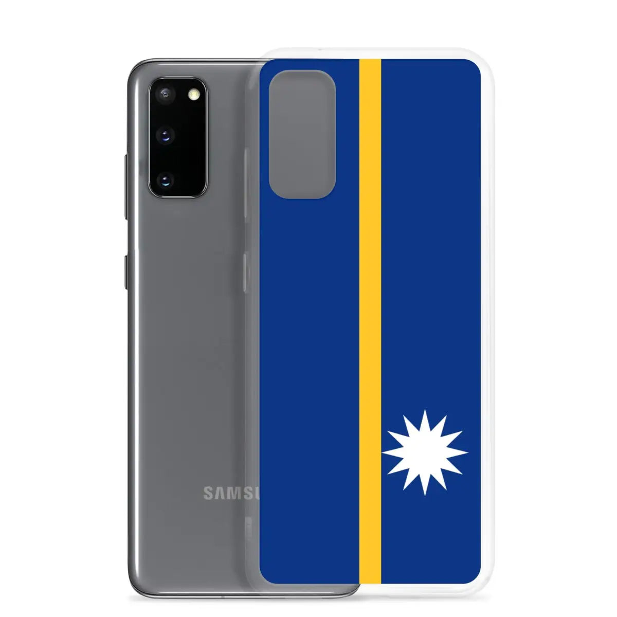 Coque Téléphone Drapeau de Nauru - Pixelforma 