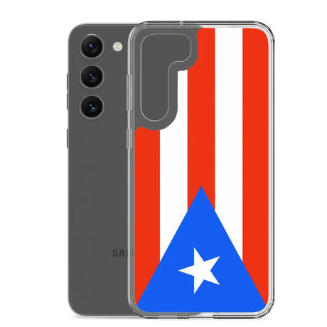 Coque téléphone drapeau de porto rico - pixelforma