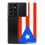 Coque téléphone drapeau de porto rico - pixelforma