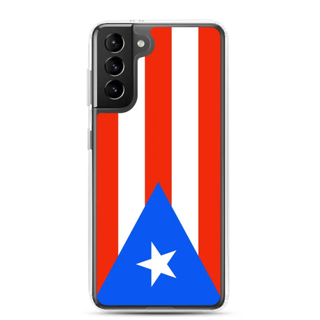 Coque téléphone drapeau de porto rico - pixelforma