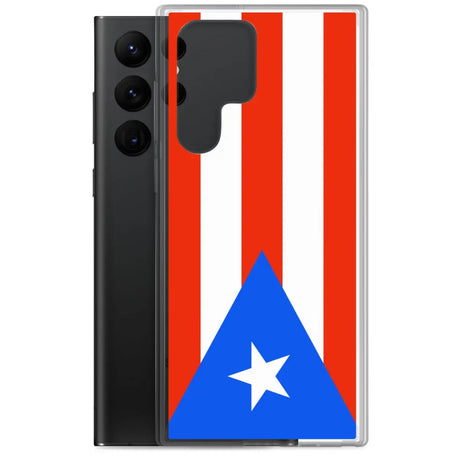 Coque téléphone drapeau de porto rico - pixelforma