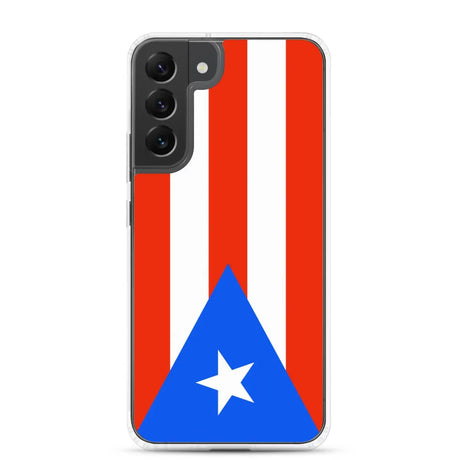 Coque téléphone drapeau de porto rico - pixelforma