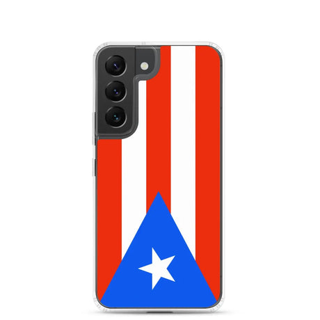 Coque téléphone drapeau de porto rico - pixelforma