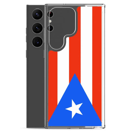 Coque téléphone drapeau de porto rico - pixelforma