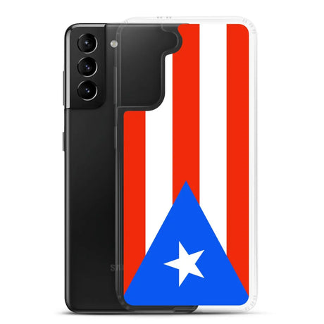 Coque téléphone drapeau de porto rico - pixelforma