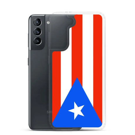 Coque téléphone drapeau de porto rico - pixelforma