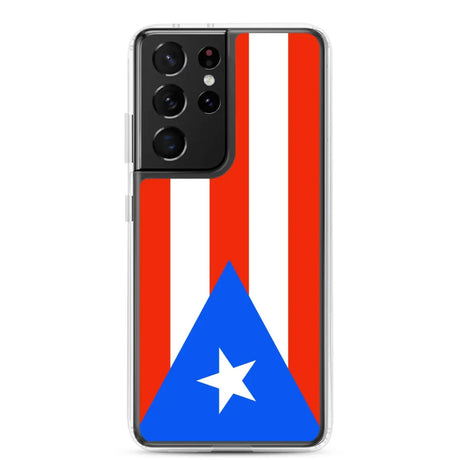 Coque téléphone drapeau de porto rico - pixelforma