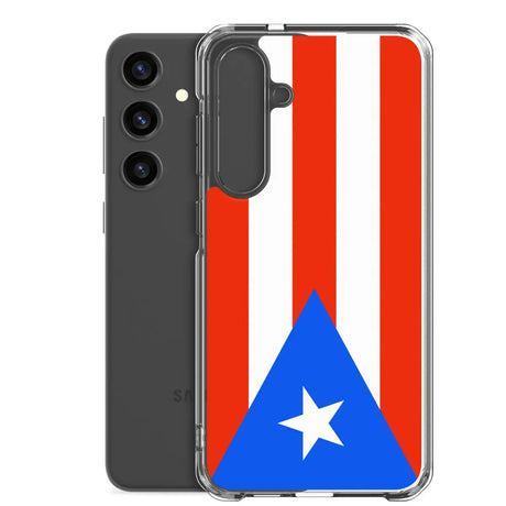 Coque téléphone drapeau de porto rico - pixelforma