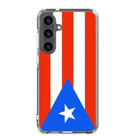 Coque téléphone drapeau de porto rico - pixelforma