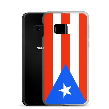 Coque téléphone drapeau de porto rico - pixelforma