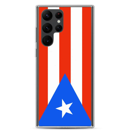 Coque téléphone drapeau de porto rico - pixelforma