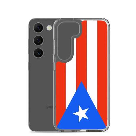 Coque téléphone drapeau de porto rico - pixelforma
