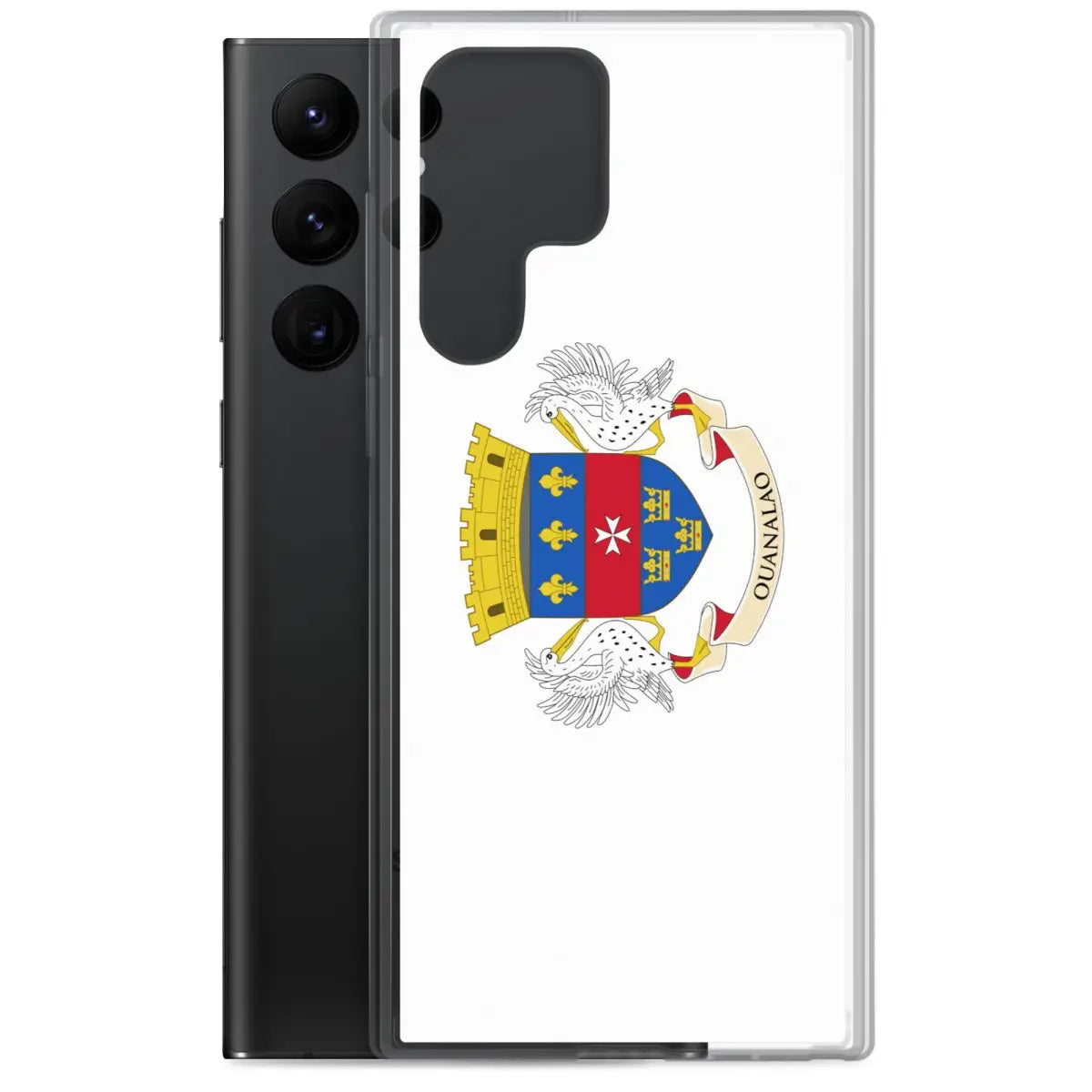 Coque téléphone drapeau de saint-barthélemy - pixelforma