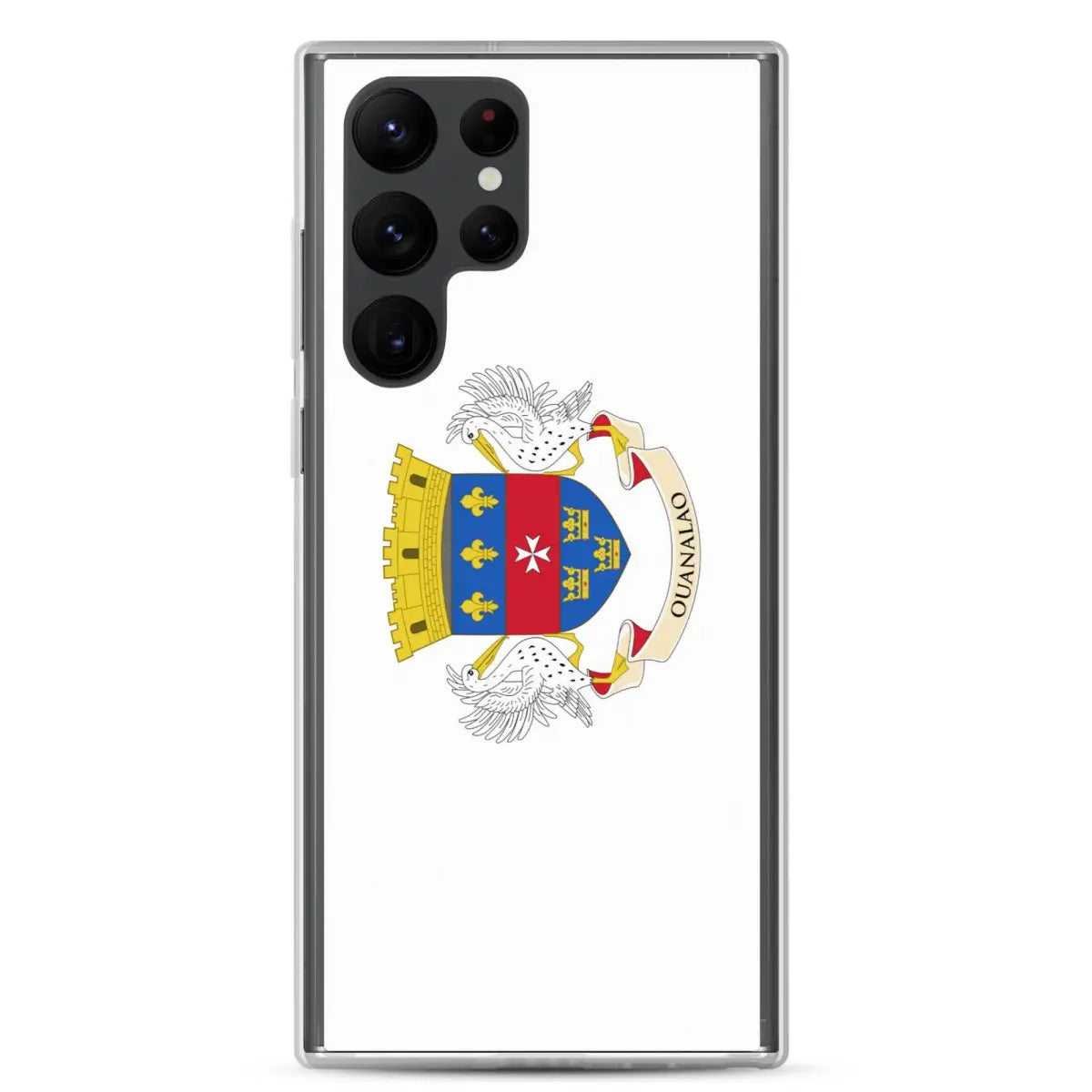 Coque téléphone drapeau de saint-barthélemy - pixelforma