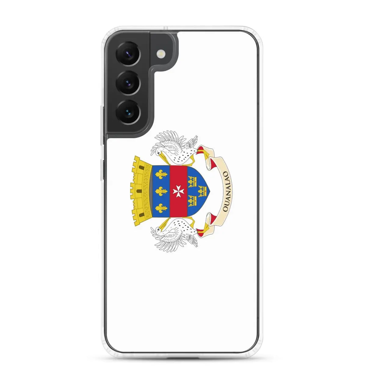 Coque téléphone drapeau de saint-barthélemy - pixelforma