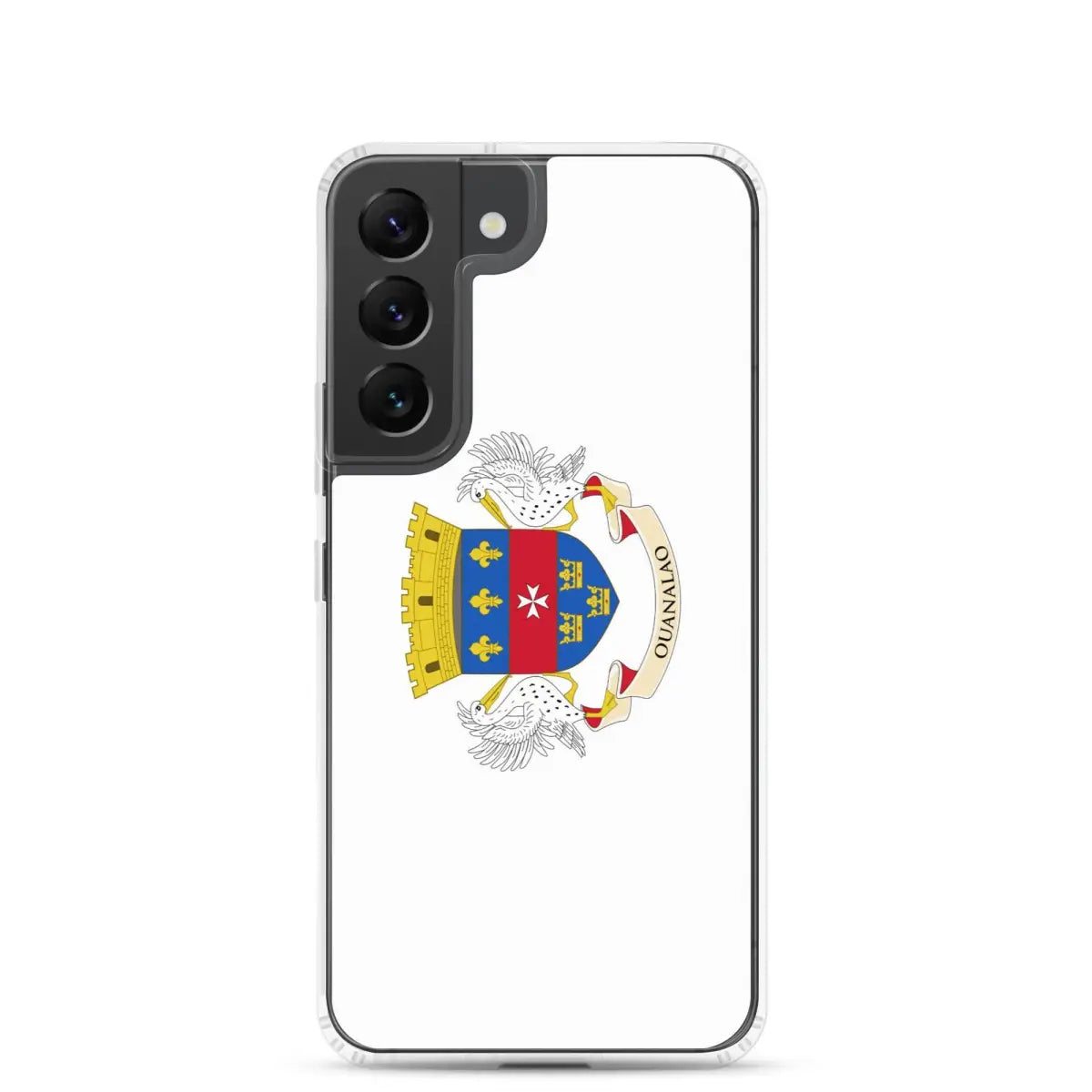 Coque téléphone drapeau de saint-barthélemy - pixelforma