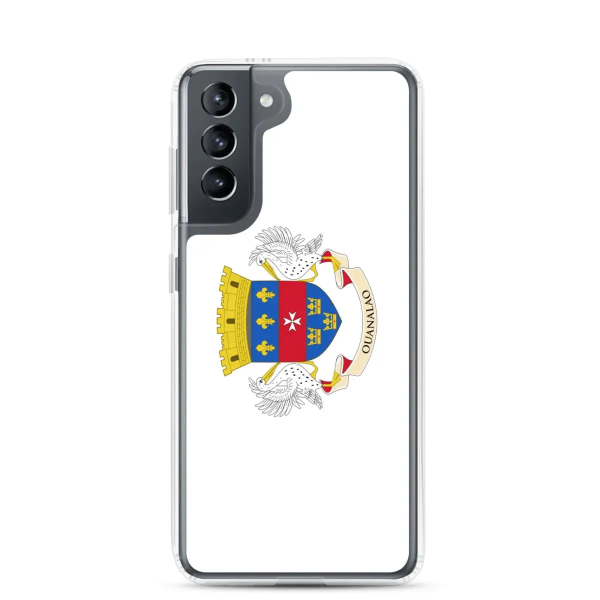 Coque téléphone drapeau de saint-barthélemy - pixelforma