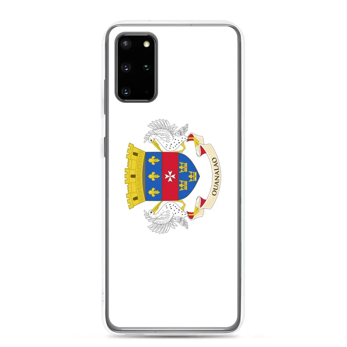 Coque téléphone drapeau de saint-barthélemy - pixelforma