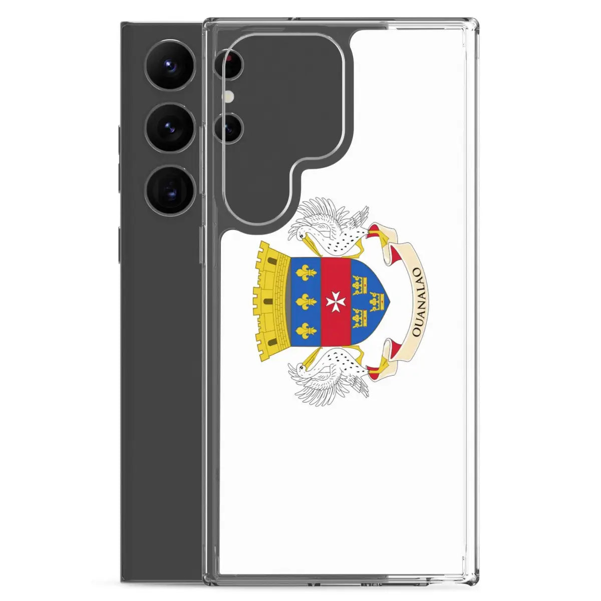 Coque téléphone drapeau de saint-barthélemy - pixelforma