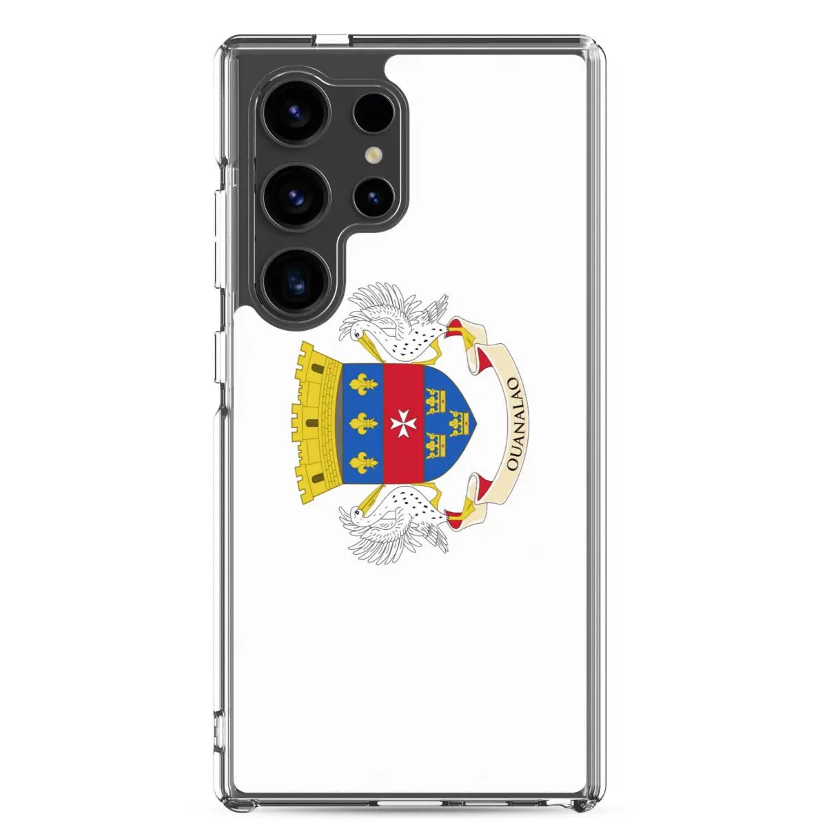 Coque téléphone drapeau de saint-barthélemy - pixelforma