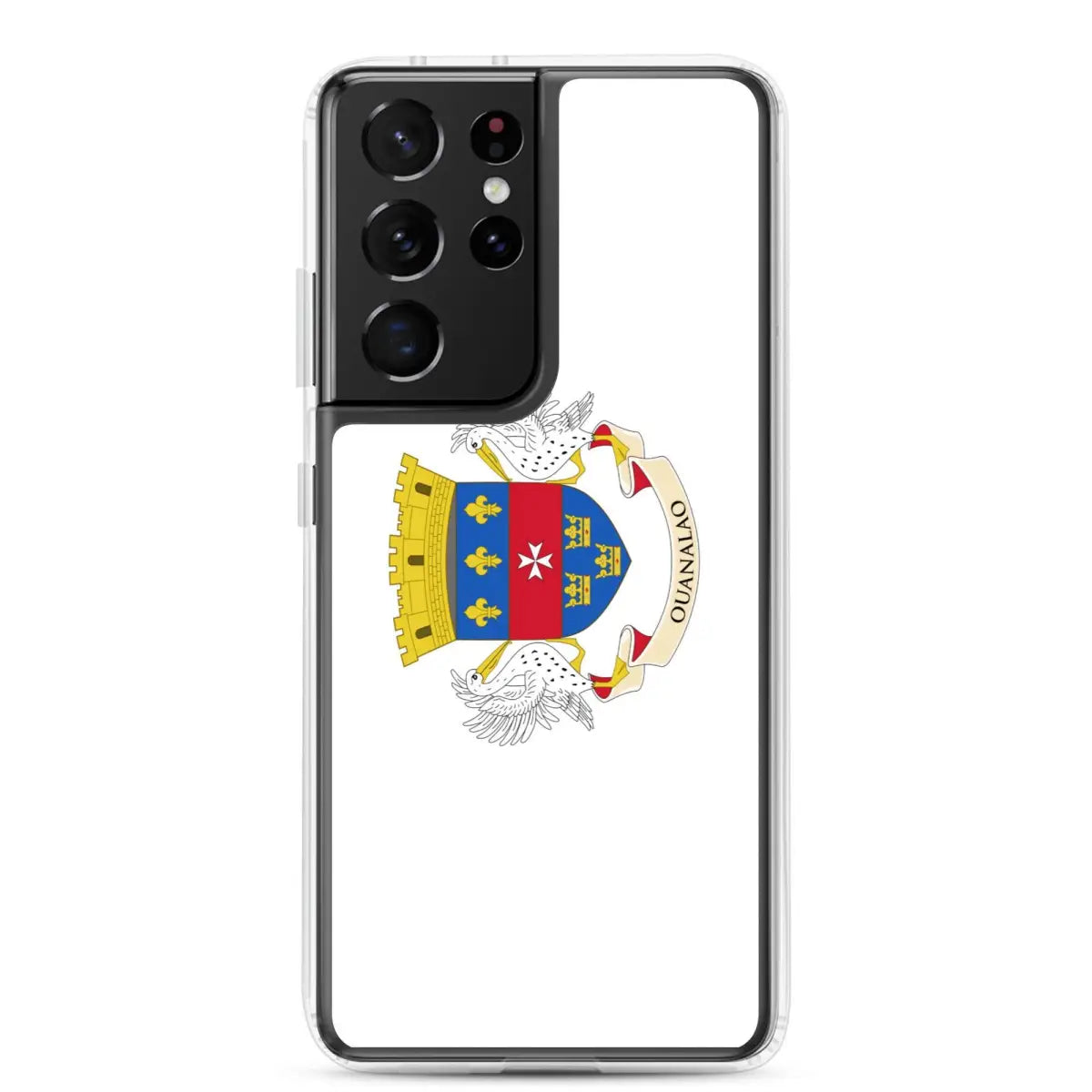 Coque téléphone drapeau de saint-barthélemy - pixelforma