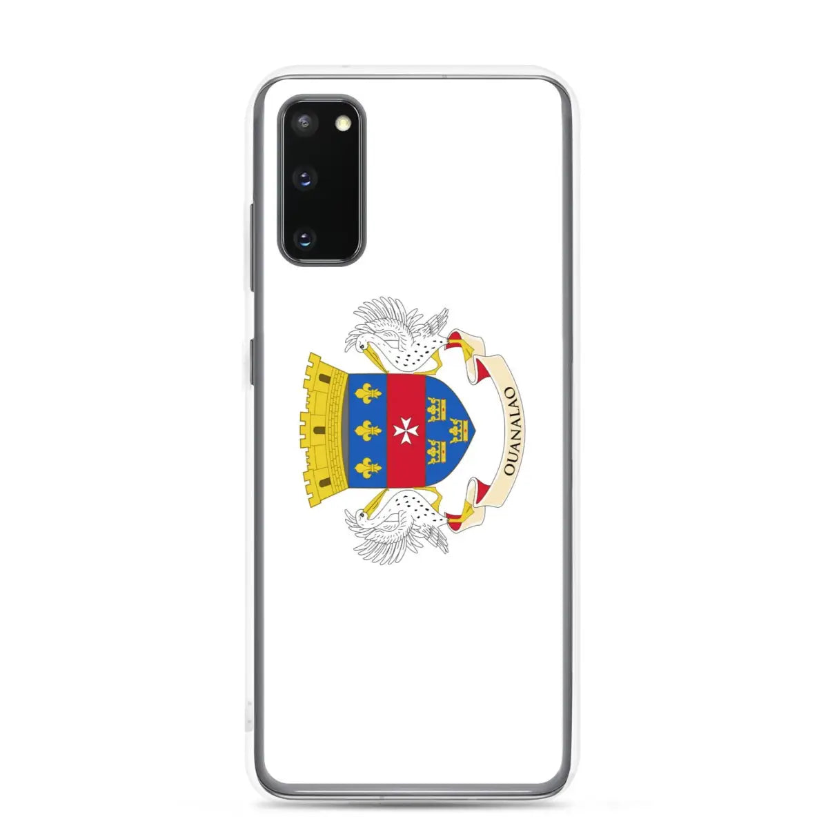 Coque téléphone drapeau de saint-barthélemy - pixelforma