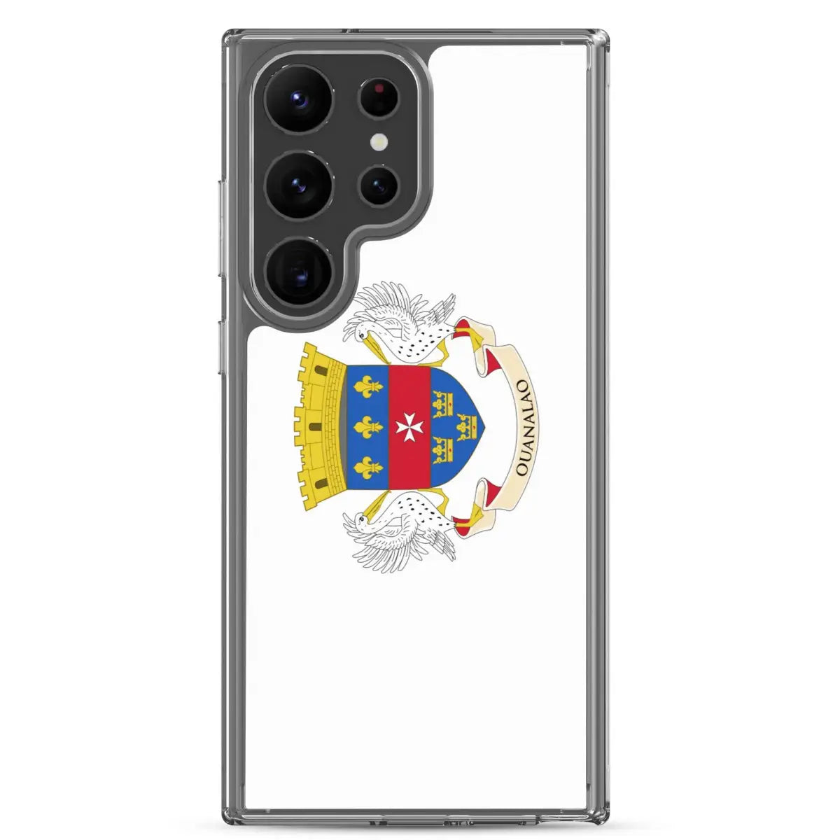 Coque téléphone drapeau de saint-barthélemy - pixelforma