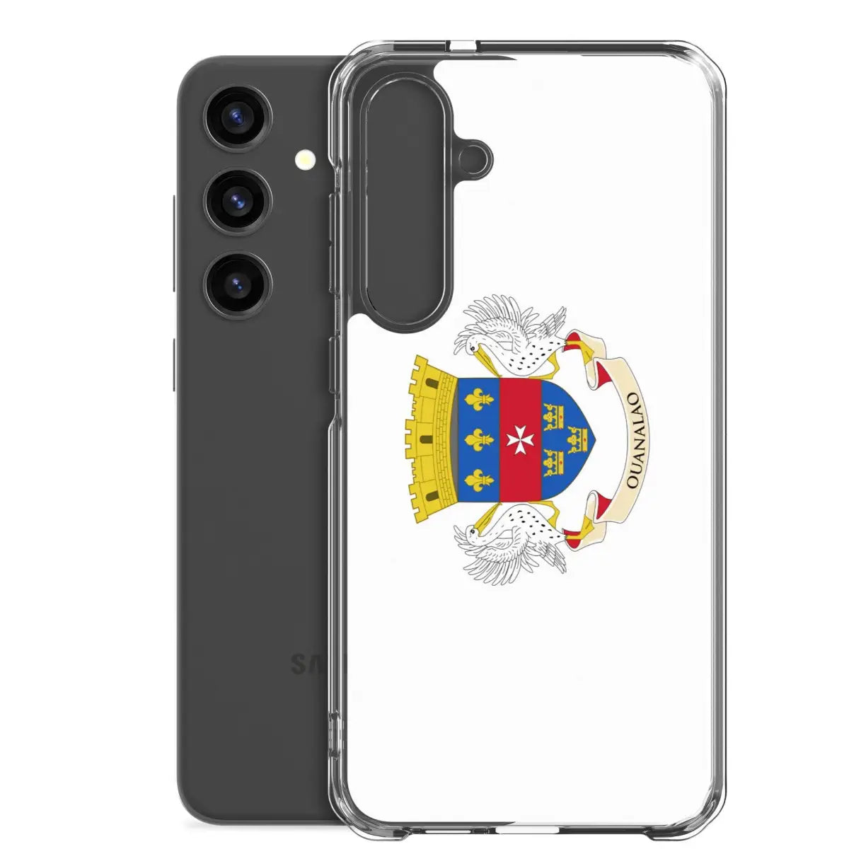 Coque téléphone drapeau de saint-barthélemy - pixelforma