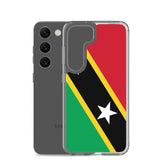 Coque Téléphone Drapeau de Saint-Christophe-et-Niévès - Pixelforma