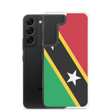 Coque Téléphone Drapeau de Saint-Christophe-et-Niévès - Pixelforma 