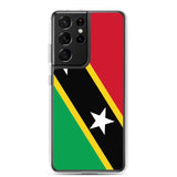 Coque Téléphone Drapeau de Saint-Christophe-et-Niévès - Pixelforma 