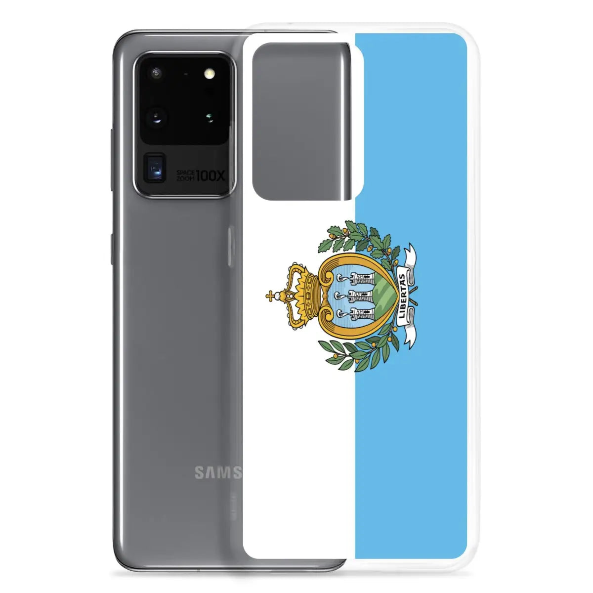 Coque téléphone drapeau de saint-marin - pixelforma
