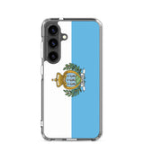 Coque téléphone drapeau de saint-marin - pixelforma