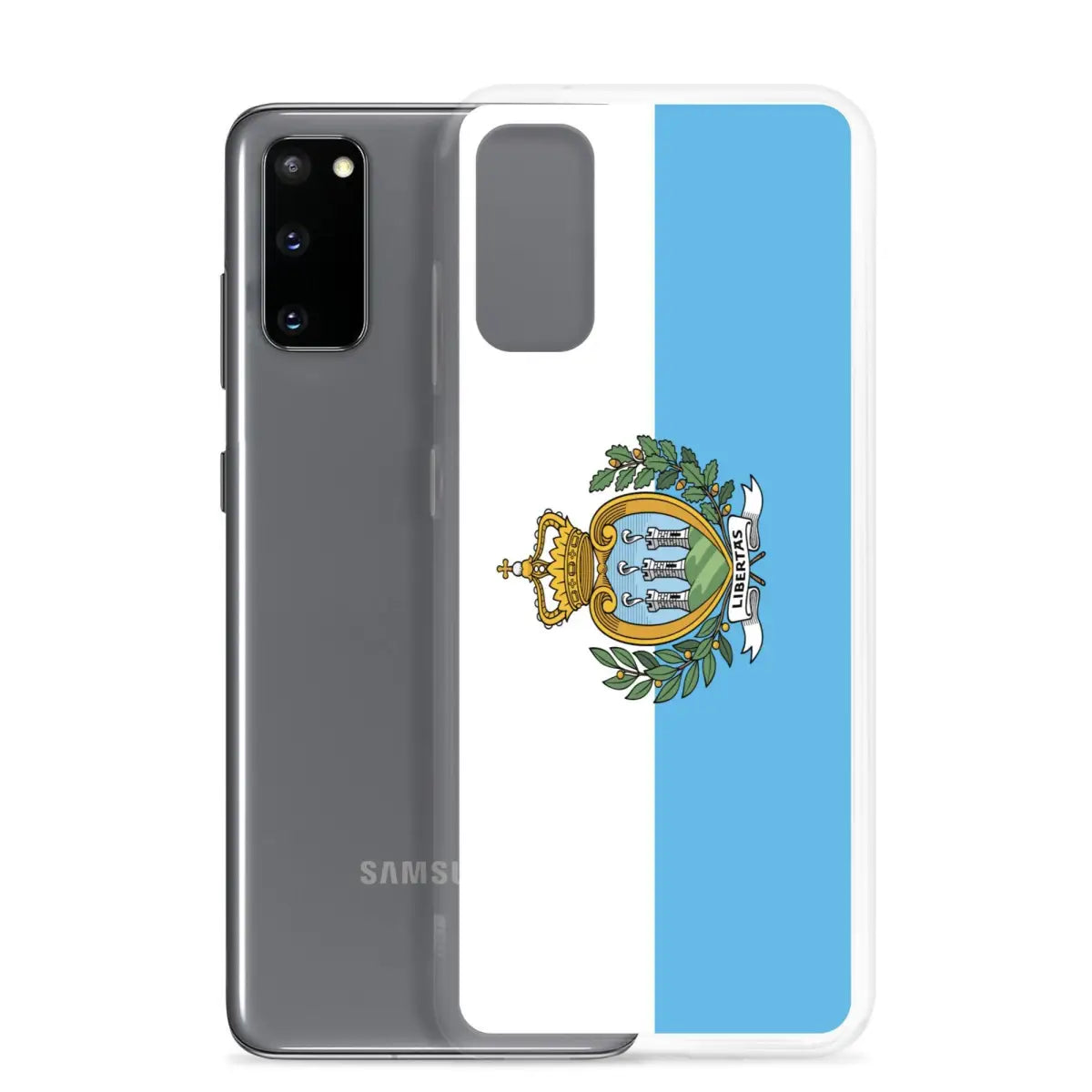 Coque téléphone drapeau de saint-marin - pixelforma