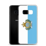 Coque téléphone drapeau de saint-marin - pixelforma