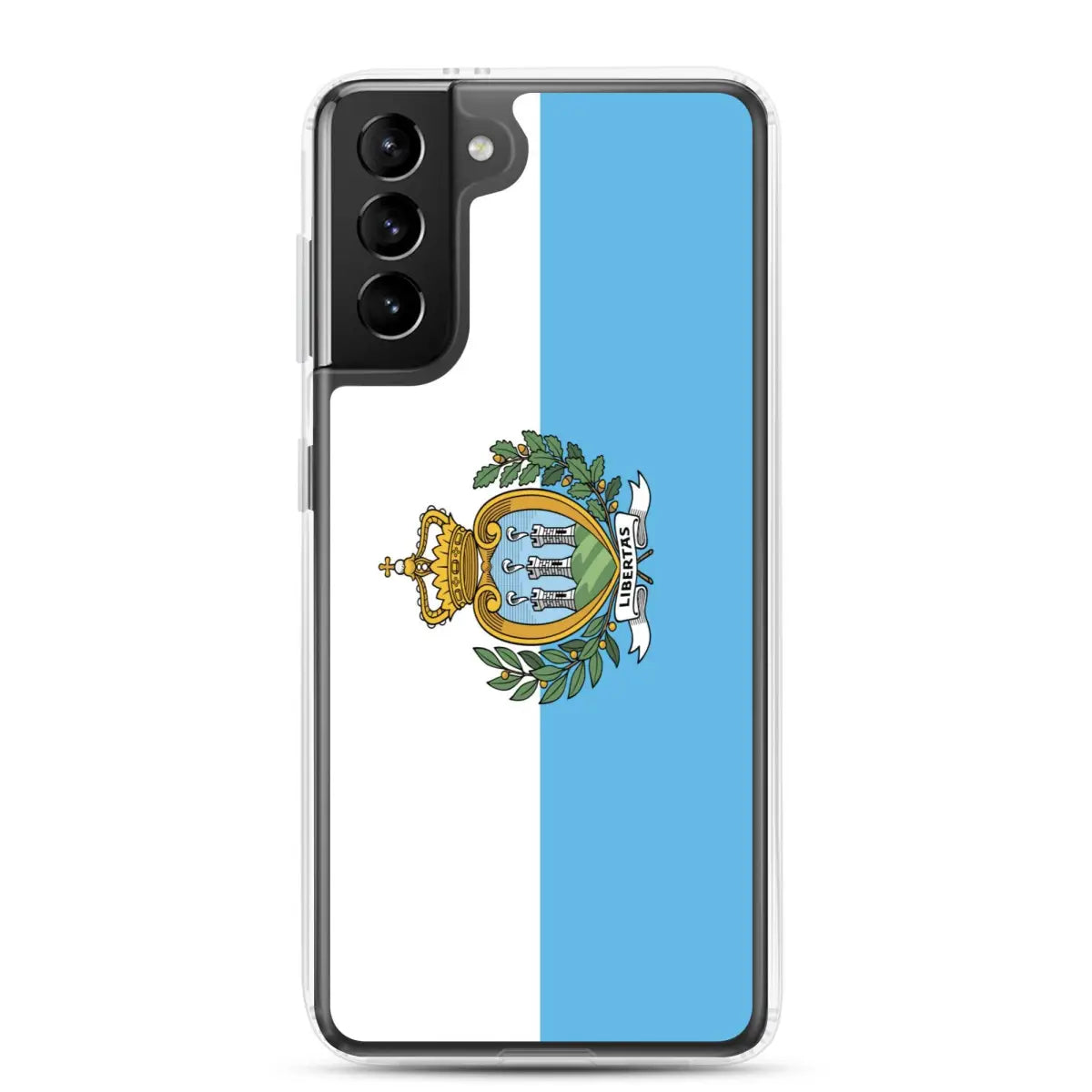 Coque téléphone drapeau de saint-marin - pixelforma