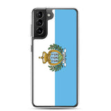 Coque téléphone drapeau de saint-marin - pixelforma