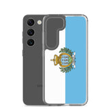 Coque Téléphone Drapeau de Saint-Marin - Pixelforma