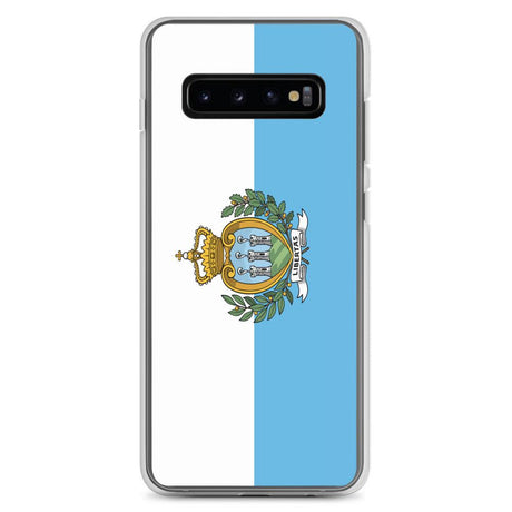 Coque Téléphone Drapeau de Saint-Marin - Pixelforma