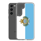 Coque téléphone drapeau de saint-marin - pixelforma