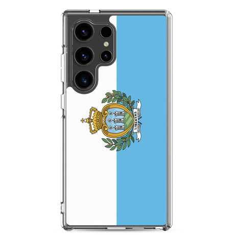 Coque Téléphone Drapeau de Saint-Marin - Pixelforma