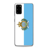 Coque téléphone drapeau de saint-marin - pixelforma