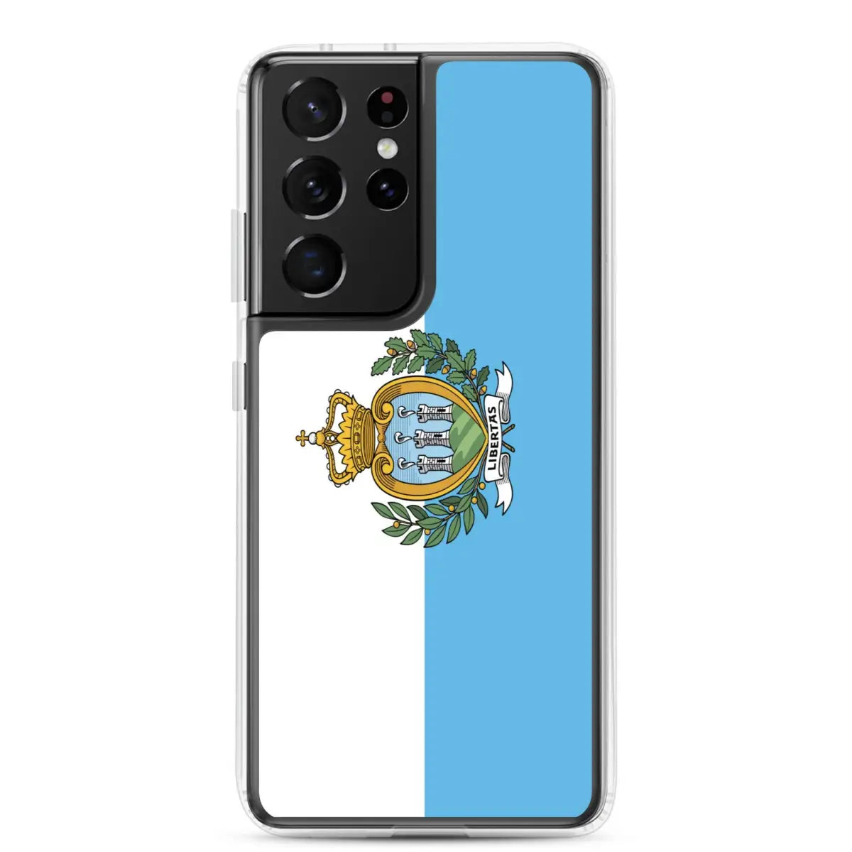 Coque téléphone drapeau de saint-marin - pixelforma